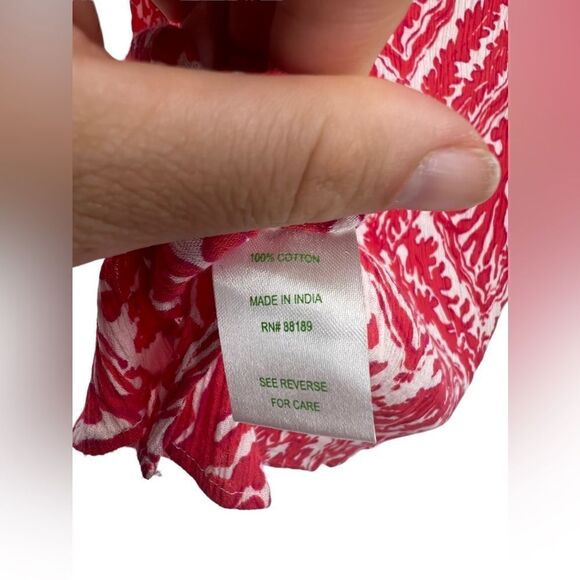 Lilly Pulitzer Veranda Island Coral Reef Madness S - Picture 5 of 5